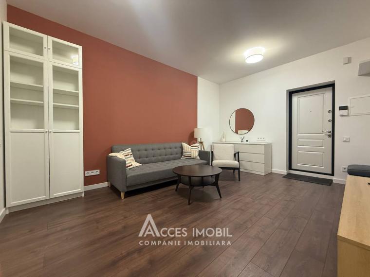 For Rent! New Block! Center, Al.cel Bun street, 1 room + living. Euro repair!: 12