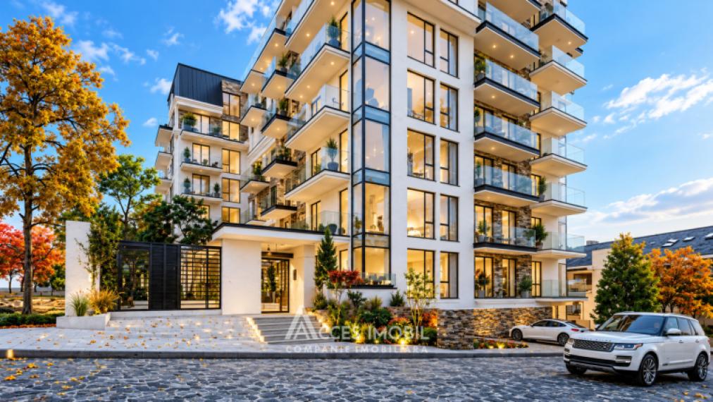 Bloc Nou în construcție! Durlești, str. Mihai Viteazul, 1 cameră + living.: 1