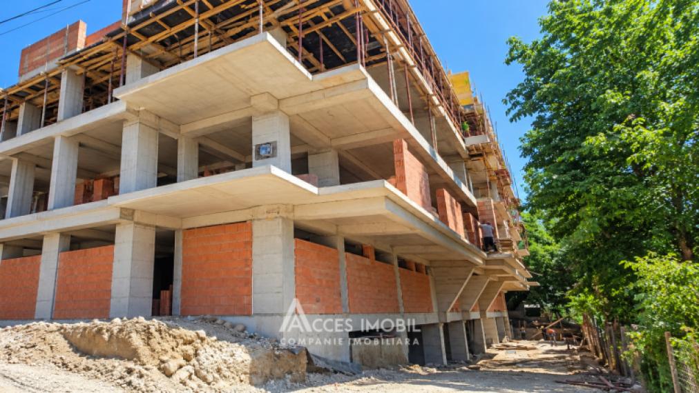 Bloc Nou în construcție! Durlești, str. Mihai Viteazul, 1 cameră + living.: 2