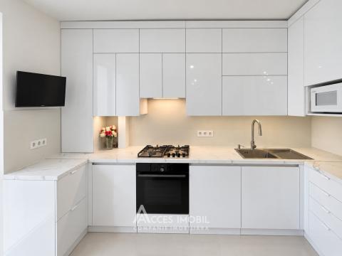 Exfactor! Bloc Nou! Buiucani, str. Ion Buzdugan, 2 camere + living. Euroreparație! Priveliște!: 4