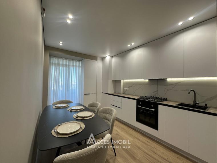 Exfactor! Bloc Nou! Buiucani, str. Vasile Lupu, 2 camere + living. Euroreparație! Priveliște!: 5