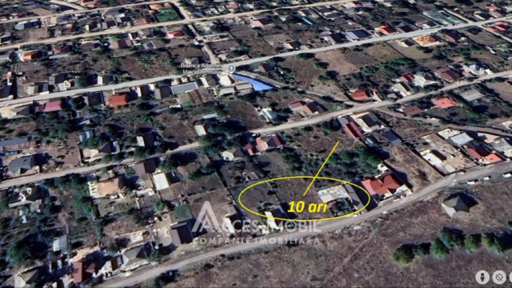 Teren pentru construcție 10 ari, Bubuieci, str. Traian!: 1