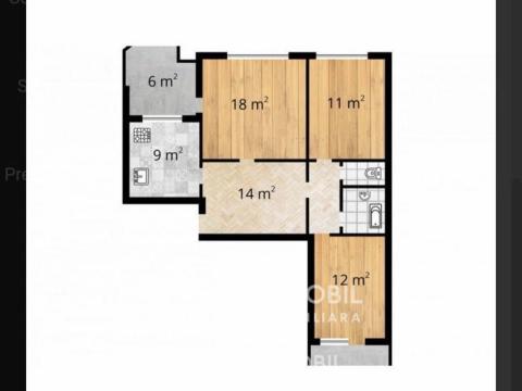 Botanica, bd. Decebal, 3 camere. Seria 143! Încălzire autonomă!: 11