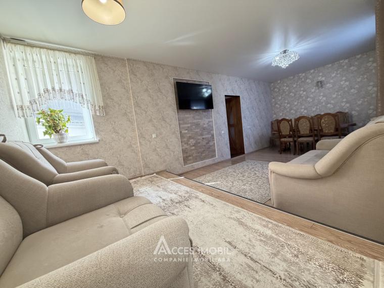 Chirie! Duplex în 2 niveluri! Stăuceni, str. Bogdan Petriceicu Hașdeu, 2 camere + living, 130m² + 1 ar. Euroreparație!: 9