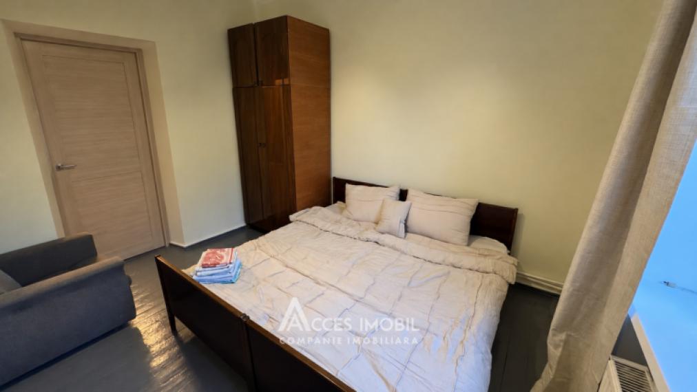 Chirie! Casă tip cottage, Telecentru, str. Costești, 1 cameră + living, 50m2 + 5 ari. Reparație medie.: 2
