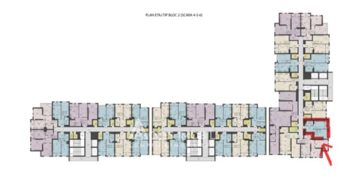 SkyHouse! New Block! Botanica, Cetatea Alba street, 1 room. Under construction!: 10
