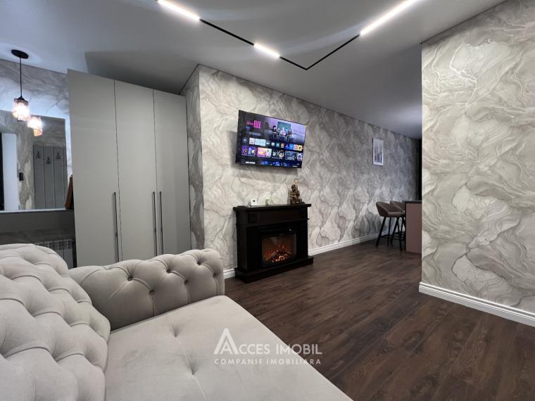 New Block! Durlești, Regina Elisabeta street, 1 room + living room. Eurorepair!: 4