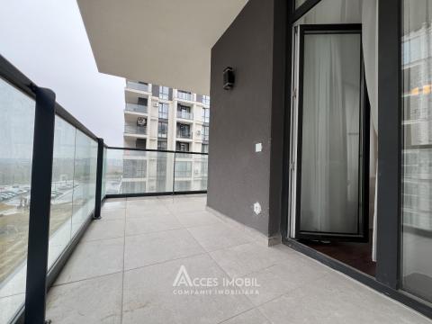 New Block! Durlești, Regina Elisabeta street, 1 room + living room. Eurorepair!: 9
