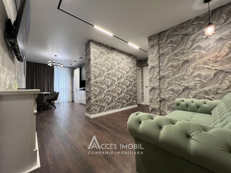New Block! Durlești, Regina Elisabeta street, 1 room + living room. Eurorepair!: 3