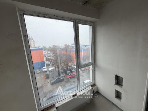 Carpeni! Bloc Nou! Botanica, str. Burebista, 1 cameră + living. Varianta albă! De mijloc!: 5