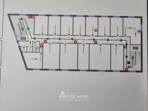 Коммерческое помещение в аренду в новостройке! Буюканы, ул. Барьера Скулень, 320м². Евроремонт!: 10