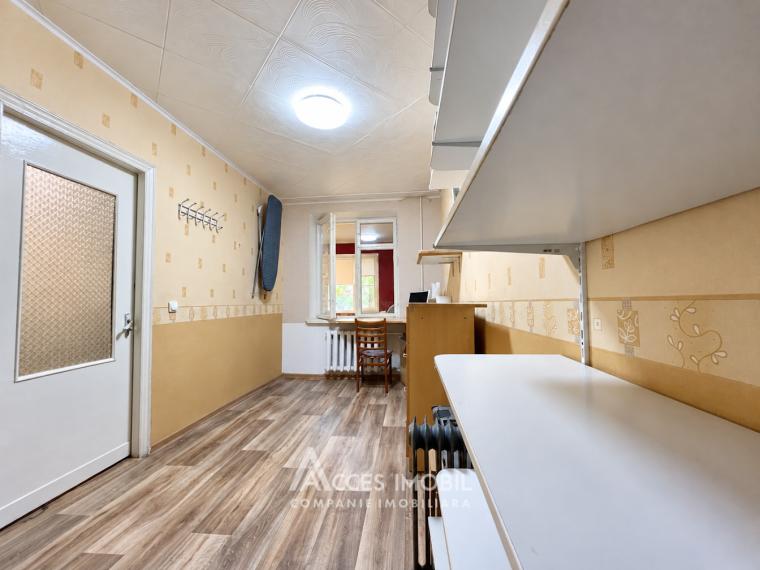 Râșcani, str. Alecu Russo, 2 camere + living. Euroreparație! Încălzire centralizată!: 4