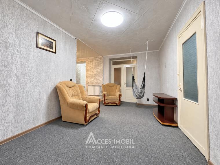 Râșcani, str. Alecu Russo, 2 camere + living. Euroreparație! Încălzire centralizată!: 9