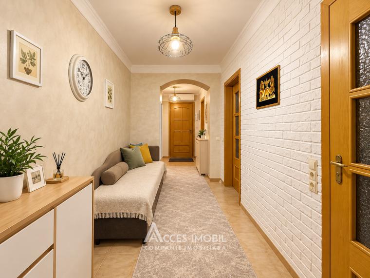 Stăuceni, Alexei Mateevici Street, 2 rooms + living room. Eurorepair! Autonomous heating! Middle position!: 2