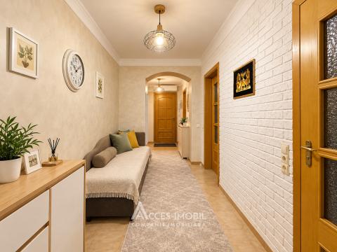 Stăuceni, Alexei Mateevici Street, 2 rooms + living room. Eurorepair! Autonomous heating! Middle position!: 2