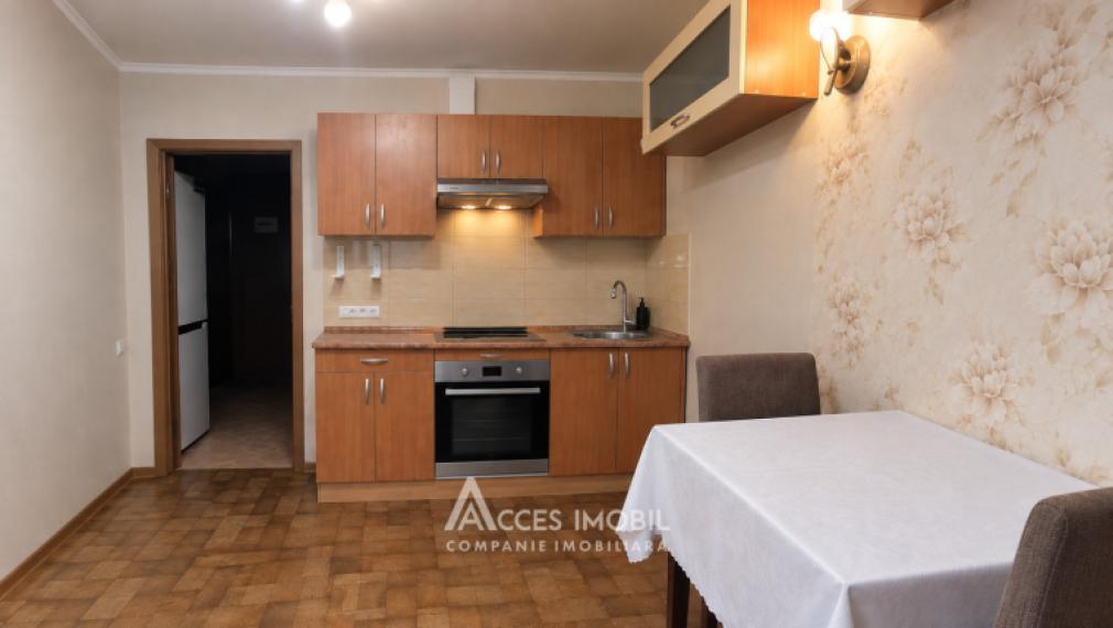 Botanica, Hristo Botev street, 1 room + living room. Central heating! Middle position!: 5