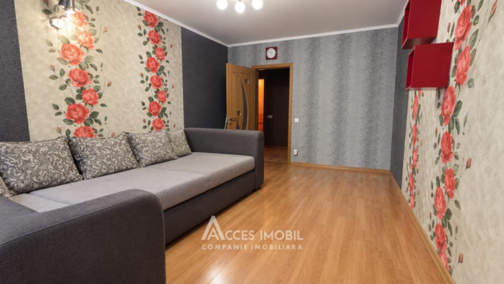 Botanica, Hristo Botev street, 1 room + living room. Central heating! Middle position!: 1