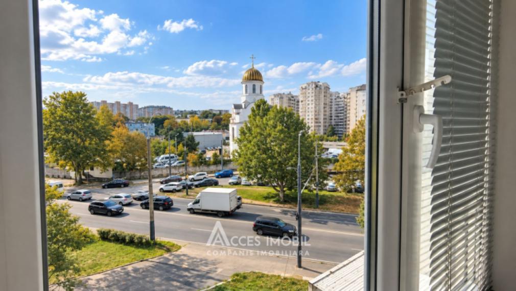 Botanica, Hristo Botev street, 1 room + living room. Central heating! Middle position!: 14