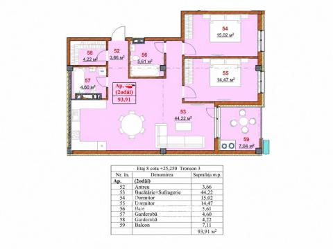 Solomon Construct! New Block! Botanica, Grenoble Street, 2 rooms + living room. White version!: 2