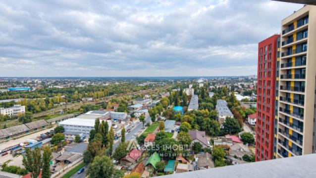 SkyHouse! Bloc Nou! Botanica, str. Cetatea Albă, 3 camere + living. Varianta albă! Priveliște!: 19