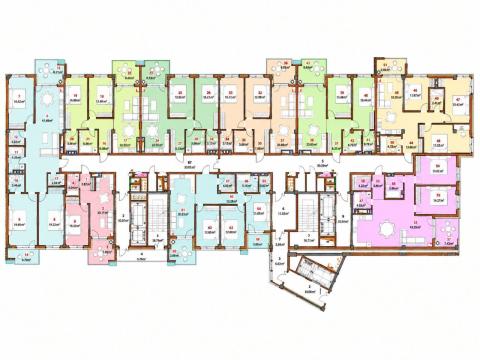 Solomon Construct! New Block! Botanica, Grenoble Street, 2 rooms + living room. White version!: 3