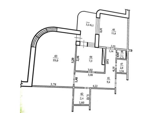 Telecentru, str. Miorița, 2 camere. Euroreparație!: 15