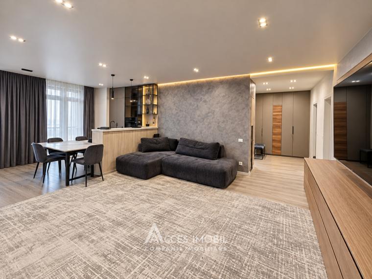 Chirie! Bloc Nou! Centru, str. Alexandru Vlahuță, 2 camere + living. Reparație Euro!: 4
