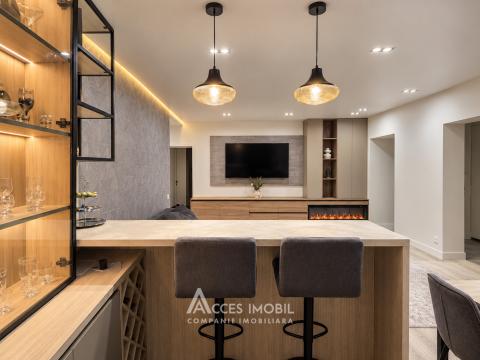 Chirie! Bloc Nou! Centru, str. Alexandru Vlahuță, 2 camere + living. Reparație Euro!: 5
