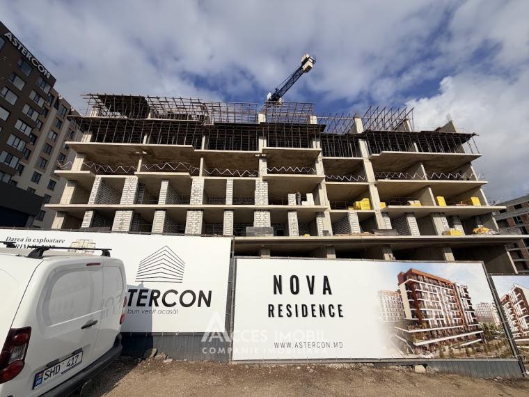 Astercon! New Block! Durlești, Durlești Street, 2 rooms + living room. White Version!: 6