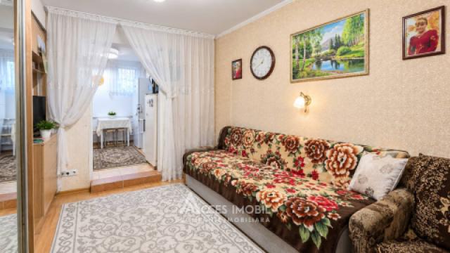 Botanica, Belgrad Street, 2 rooms. Central heating!: 3
