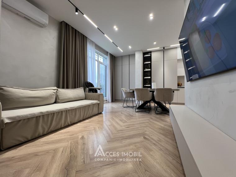 Penthouse! Inamstro! New Block! Buiucani, Ioana Radu Street, 3 rooms + living room. Eurorepair! With a view!: 4