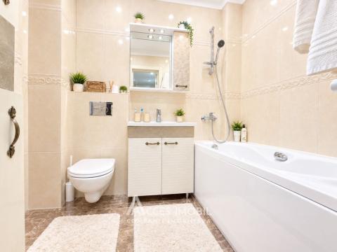 Rent! New Block! Telecentru, Pietrarilor Street, 1 room + living room. Eurorepair!: 7