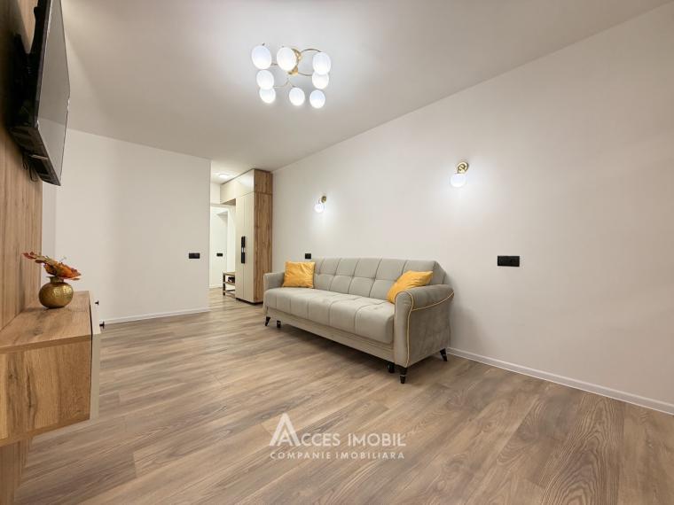 Botanica, Pandurilor Street, 2 rooms + living room. Eurorepair!: 2