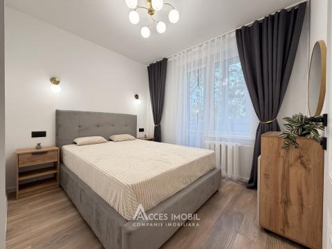 Botanica, Pandurilor Street, 2 rooms + living room. Eurorepair!: 4
