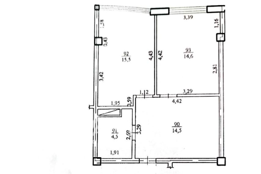 New Block! Ciocana, Ginta Latina Street, 1 room + living room. Eurorepair!: 16