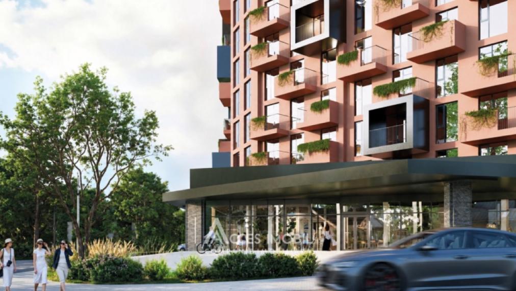 Bloc Nou în construcție! Durlești, str. Nicolae Testemițanu, 2 camere + living. Priveliște!: 2
