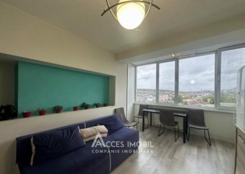 Bloc Nou! Durlești, str. Burebista, 1 cameră + living. Euroreparație! Localizare de mijloc! Priveliște!: 1