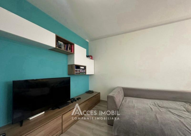 Bloc Nou! Durlești, str. Burebista, 1 cameră + living. Euroreparație! Localizare de mijloc! Priveliște!: 3