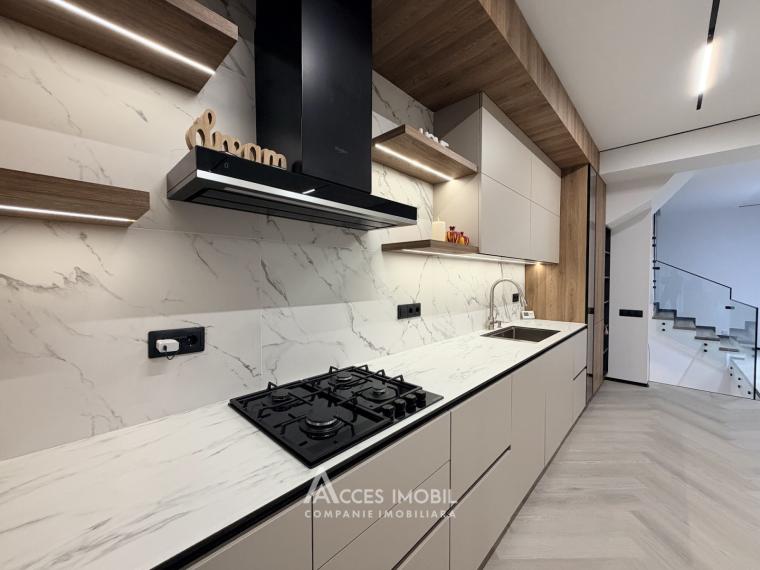 TownHouse în 3 niveluri! Durlești, str. Rezistenței, 3 camere + living, 170m² + 2 ari. Euroreparație!: 7