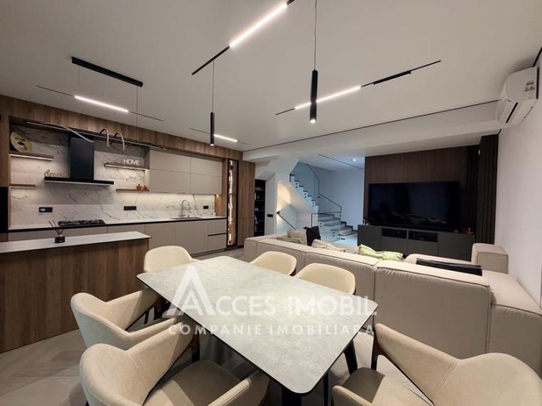 TownHouse în 3 niveluri! Durlești, str. Rezistenței, 3 camere + living, 170m² + 2 ari. Euroreparație!: 5