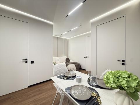 Exfactor! Bloc Nou! Ciocana, bd. Mircea cel Bătrân, 2 camere + living. Euroreparație! Localizare de mijloc!: 1