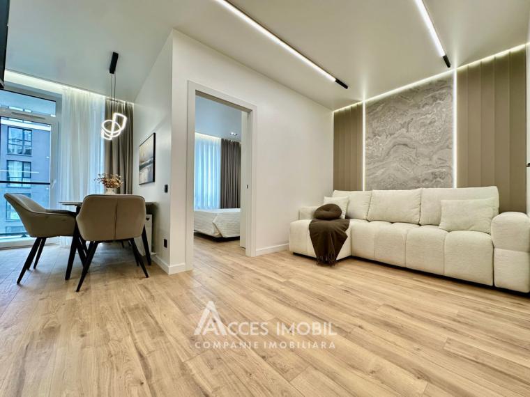 Golban Trade! New Block! Durlești, Regina Elisabeta Street, 2 rooms + living room. Eurorepair! Middle position!: 3