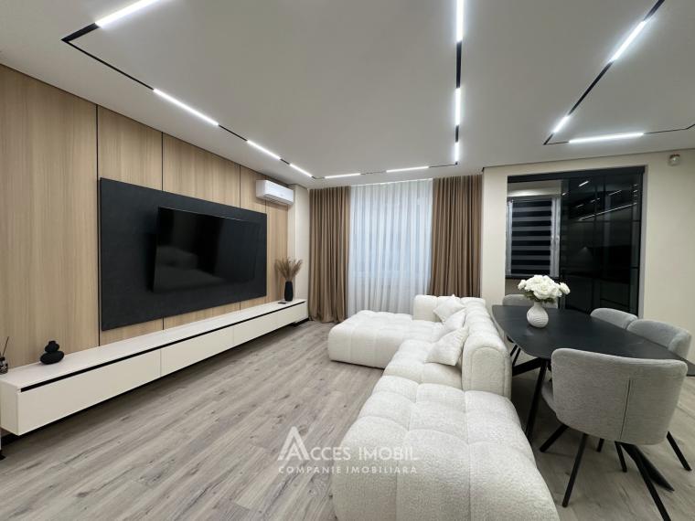 Exfactor! Bloc Nou! Buiucani, str. Ion Buzdugan, 2 camere + living. Euroreparație!: 1