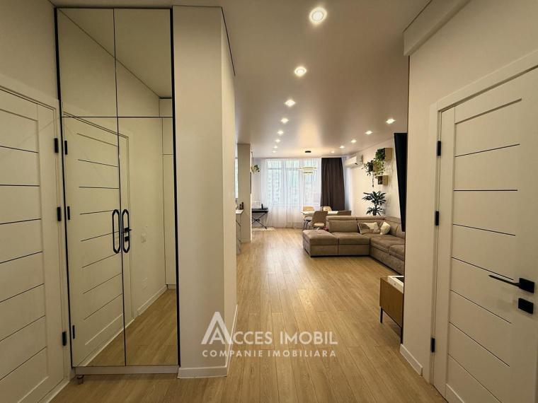 New Block! Centru, Moara Roșie Street, 1 room + living room. Eurorepair!: 4
