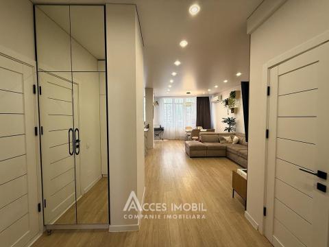 New Block! Centru, Moara Roșie Street, 1 room + living room. Eurorepair!: 4