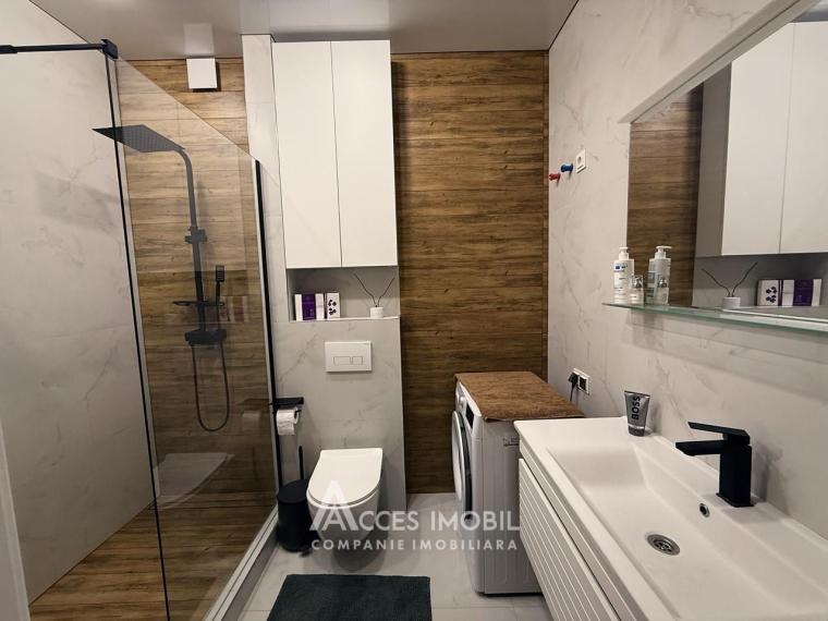 New Block! Centru, Moara Roșie Street, 1 room + living room. Eurorepair!: 8