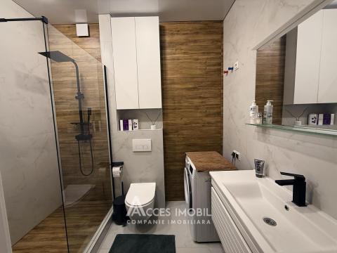 New Block! Centru, Moara Roșie Street, 1 room + living room. Eurorepair!: 8