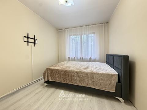 Rent! Botanica, Trandafirilor Street, 2 rooms + living room. Eurorepair! Autonomous heating!: 3