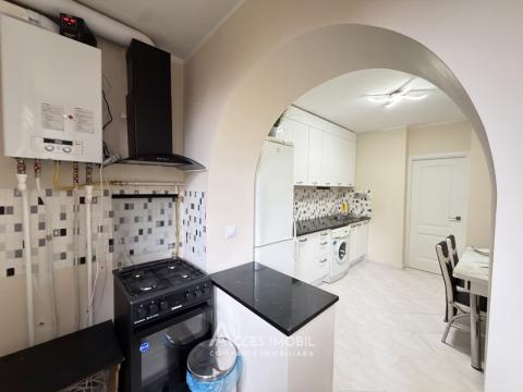 Rent! Botanica, Trandafirilor Street, 2 rooms + living room. Eurorepair! Autonomous heating!: 10