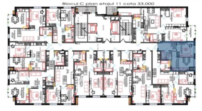 Bloc Nou! Estate Invest! Durlești, str. Ialoveni, 1 cameră. În construcție, localizare de mijloc!: 2